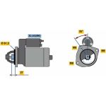 Bosch Starter 0 986 021 041 Bosch Starter 0 986 021 041