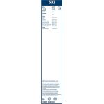 Bosch Scheibenwischer 503 3397118565 Bosch Scheibenwischer 503 3397118565