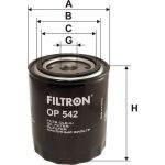 OP 542 Filtron Ölfilter OP 542 OP 542 Filtron Ölfilter OP 542