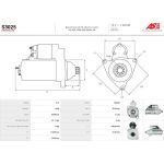 S3025 AS-PL Anlasser (Starter) S3025