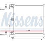 Nissens Klimakondensator PKW 940703 Nissens Klimakondensator PKW 940703
