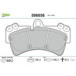 Valeo Bremsbelagsatz 598656 Valeo Bremsbelagsatz 598656