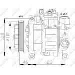 NRF Kompressor 32105 NRF Kompressor 32105