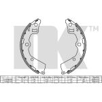 Bremsbacken Kia Picanto 2735750 Bremsbacken Kia Picanto 2735750