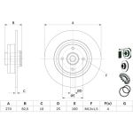 Bremsscheibe 0 986 479 E71 Bremsscheibe 0 986 479 E71