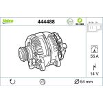 Valeo Lichtmaschine 444488 Valeo Lichtmaschine 444488