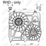NRF Kühlerlüfter 47549 NRF Kühlerlüfter 47549