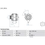 Lichtmaschine 0 986 082 810 Lichtmaschine 0 986 082 810