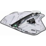 VAICO V10-1850 Fensterheber hinten links, ohne Motor, elektrisch, mit Trägerplatte VAICO V10-1850 Fensterheber hinten links, ohne Motor, elektrisch, mit Trägerplatte