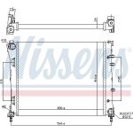 Nissens Wasserkühler PKW 61935 Nissens Wasserkühler PKW 61935