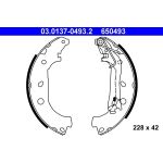 Bremsbackensatz 03.0137-0493.2 Bremsbackensatz 03.0137-0493.2