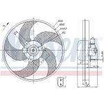 Nissens Kühlerlüfter PKW 85668 Nissens Kühlerlüfter PKW 85668