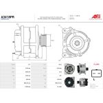 A3418PR AS-PL Lichtmaschine (Generator) A3418PR A3418PR AS-PL Lichtmaschine (Generator) A3418PR