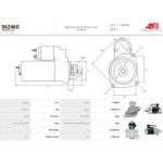 AS-PL Anlasser S6246S