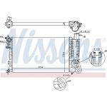 Nissens Wasserkühler PKW 61380A Nissens Wasserkühler PKW 61380A