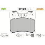 Valeo Bremsbelagsatz 301360