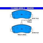 13.0460-4856.2 ATE Bremsbelagsatz Renault Vorderachse Master/Movano 10 13.0460-4856.2 13.0460-4856.2 ATE Bremsbelagsatz Renault Vorderachse Master/Movano 10 13.0460-4856.2