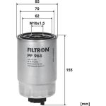 FILTRON Kraftstofffilter PP 968 FILTRON Kraftstofffilter PP 968