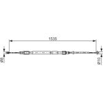 Handbremsseil 1987477950 Handbremsseil 1987477950