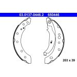 ATE Bremsbackensatz 03.0137-0446.2 ATE Bremsbackensatz 03.0137-0446.2