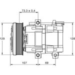 ACP 855 000P MAHLE Klimakompressor 855 000P, 12 V, FS10-170, R134a – u. a. für Ford Transit Bus (FD_ _, FB_ _, FS_ _, FZ_ _, FC_ _), Kasten (FA_ _), Pritsche/Fahrgestell (FM_ _, FN_ _) – OE Nummer 1440713 - l ACP 855 000P MAHLE Klimakompressor 855 000P, 12 V, FS10-170, R134a – u. a. für Ford Transit Bus (FD_ _, FB_ _, FS_ _, FZ_ _, FC_ _), Kasten (FA_ _), Pritsche/Fahrgestell (FM_ _, FN_ _) – OE Nummer 1440713 - l