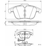Bosch Bremsbelagsatz 0 986 495 129 Bosch Bremsbelagsatz 0 986 495 129