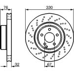 Bremsscheibe VA 0 986 478 470 Bremsscheibe VA 0 986 478 470
