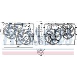 Nissens Kühlerlüfter PKW 850003 Nissens Kühlerlüfter PKW 850003