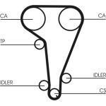 Continental CTAM Timing-Kit CT728WP3 Continental CTAM Timing-Kit CT728WP3