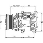 MAHLE Kompressor, Klimaanlage ACP 22 000P MAHLE Kompressor, Klimaanlage ACP 22 000P