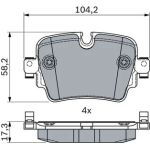 Bremsbelag 0 986 494 753 Bremsbelag 0 986 494 753