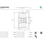 AFP0032_INA AUTOSTARTER Lichtmaschinenfreilauf AFP0032_INA