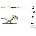 Valeo Fensterheber 851441 Valeo Fensterheber 851441
