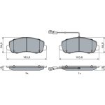 0 986 494 894 Bosch Bremsbelagsatz 0 986 494 894 0 986 494 894 Bosch Bremsbelagsatz 0 986 494 894