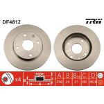 97 481 007 Bremsscheibe VA DF4812 97 481 007 Bremsscheibe VA DF4812