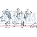 NISSENS Turbolader 93520 NISSENS Turbolader 93520