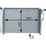 Kondensator, Klimaanlage AC 439 000P Kondensator, Klimaanlage AC 439 000P