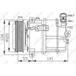 NRF Kompressor 32313 NRF Kompressor 32313