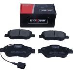 MAXGEAR Bremsbelagsatz 19-3144 Fiat 500 07- 1.3D/Ka 09- 1.3TDCi