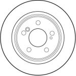 TRW Bremsscheibe DF1595 TRW Bremsscheibe DF1595