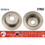 TRW Bremsscheibe DF2614 TRW Bremsscheibe DF2614