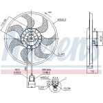 Kühlerlüfter PKW 850074