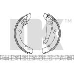 Bremsbacken Vw Caddy/Octa 2743631 Bremsbacken Vw Caddy/Octa 2743631