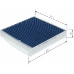 Aktivkohleinnenraumfilter 0 986 628 621 Aktivkohleinnenraumfilter 0 986 628 621