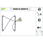 VALEO 850618 Fensterheber VALEO 850618 Fensterheber