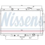 Nissens Wasserkühler PKW 68103 Nissens Wasserkühler PKW 68103