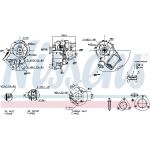 NISSENS Turbolader 93412 NISSENS Turbolader 93412