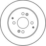 TRW Bremsscheibe DF2669 TRW Bremsscheibe DF2669