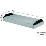 MAHLE Filter, Innenraumluft LA 47/S MAHLE Filter, Innenraumluft LA 47/S