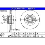 Bremsscheibe Audi P. A6/A8 2.5-4.2Tdi/2.8-6.0 94-10 24.0130-0183.1 Bremsscheibe Audi P. A6/A8 2.5-4.2Tdi/2.8-6.0 94-10 24.0130-0183.1